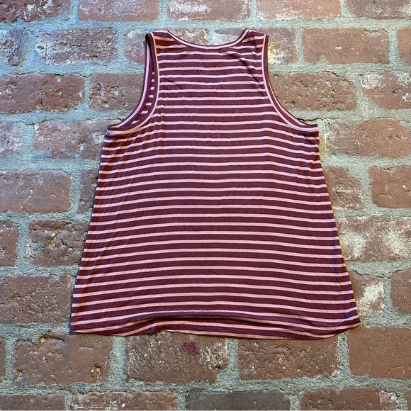 Cabi Tank Women's Soft Stretchy Medium Mulberry pink striped Limited Release - Picture 10 of 16